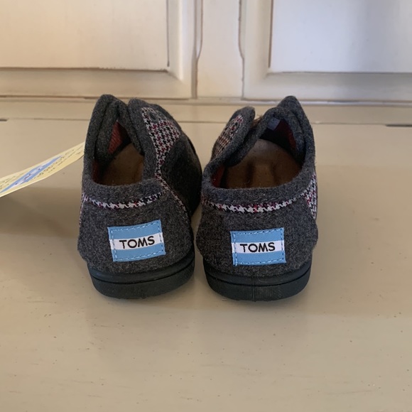 TOMS Size Tiny 7 Multi Houndstooth toddler - Picture 4 of 8